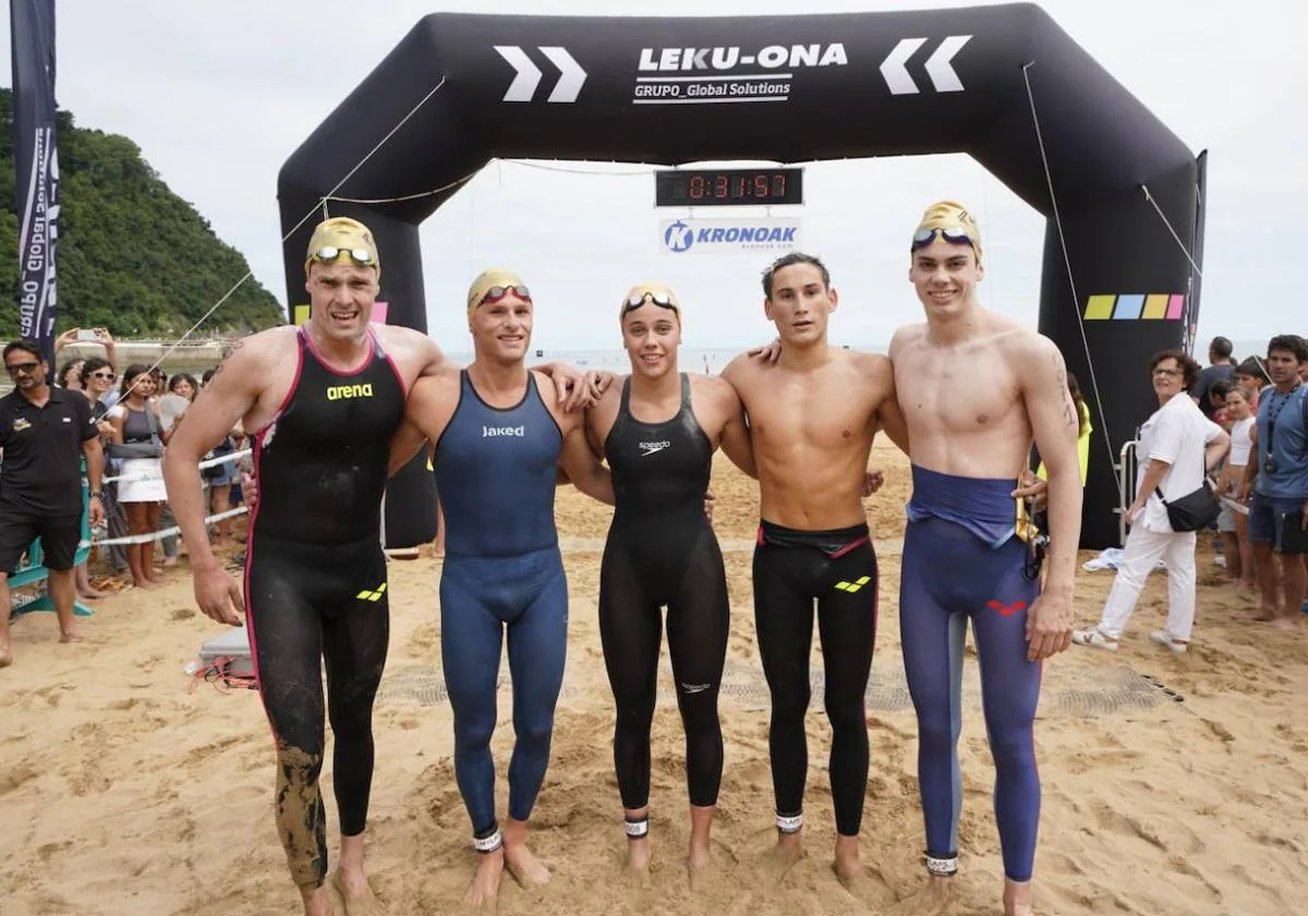 Zarautz: La Mejor Travesía De La Historia, Con Sendos Récords | El ...